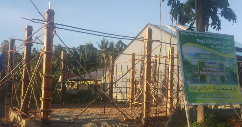 Investasi Akhirat, Masjid Randelangi Latoma Butuh Bantuan Dermawan