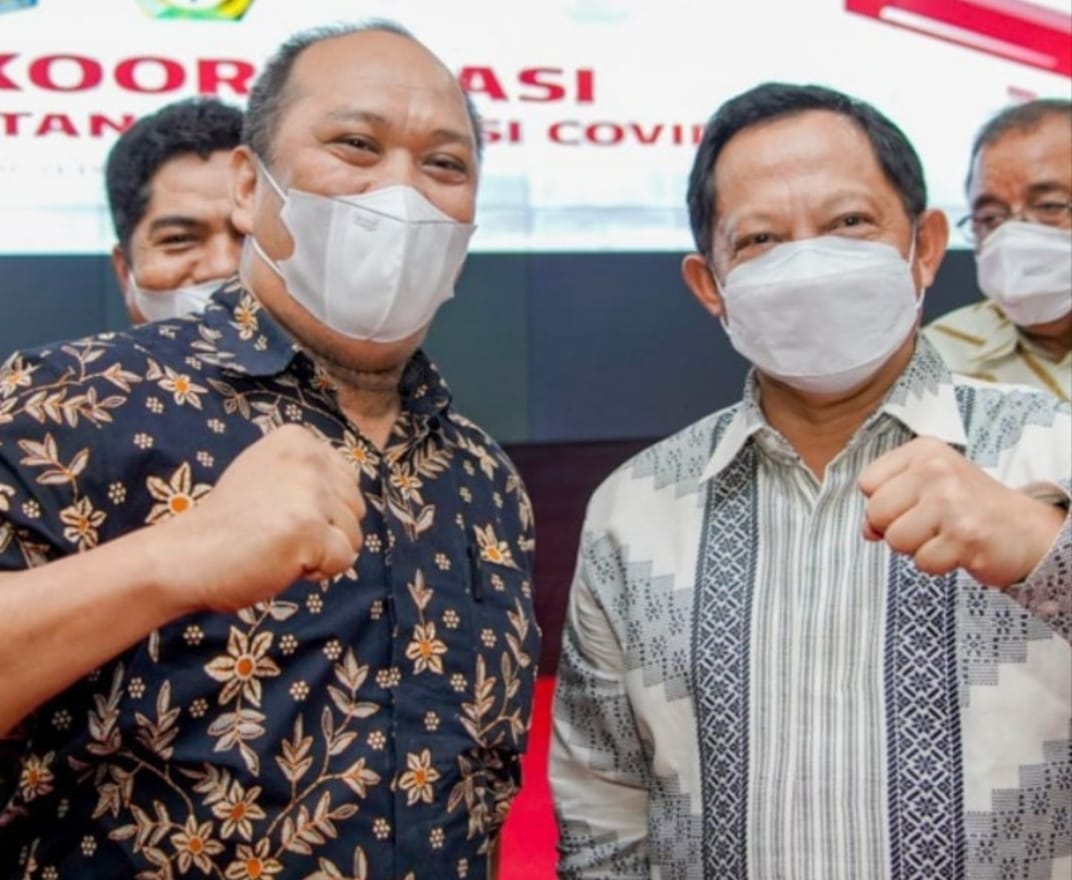 Rakor Bersama Mendagri, Bupati Konut Paparkan Strategi Penanganan Covid Hingga Peroleh Capaian Terbaik