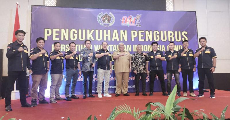 Pengurus PWI Sultra Dikukuhkan, Ketua PWI Sultra Siap Sukseskan HPN 2022