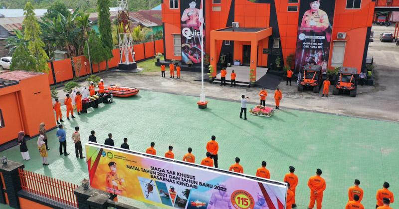 126 Personel SAR Disiagakan pada Perayaan Natal dan Tahun Baru 2022