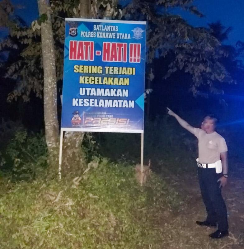 Ini Hasil Olah TKK Satlantas Polres Konut Yang Menyebabkan Komisioner Bawaslu Meninggal Dunia