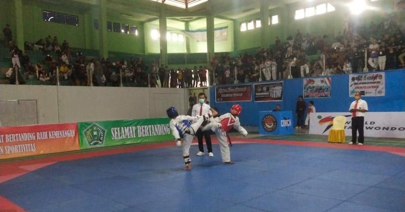 356 Atlet Ikut Open Tournament Taekwondo Bupati Konawe Cup 2021 