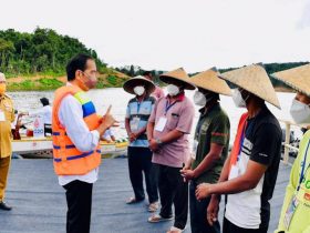 Dialog dengan Petani Saat Peresmian Bendungan Landongi, Ini Harapan Jokowi