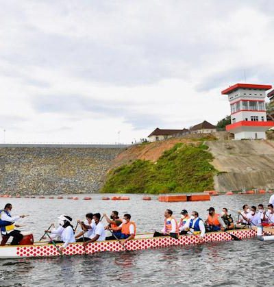 Bendungan Ladongi Jadi Destinasi Wisata Baru Masyarakat Sultra