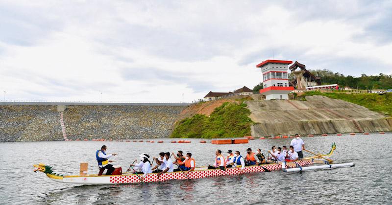 Bendungan Ladongi Jadi Destinasi Wisata Baru Masyarakat Sultra