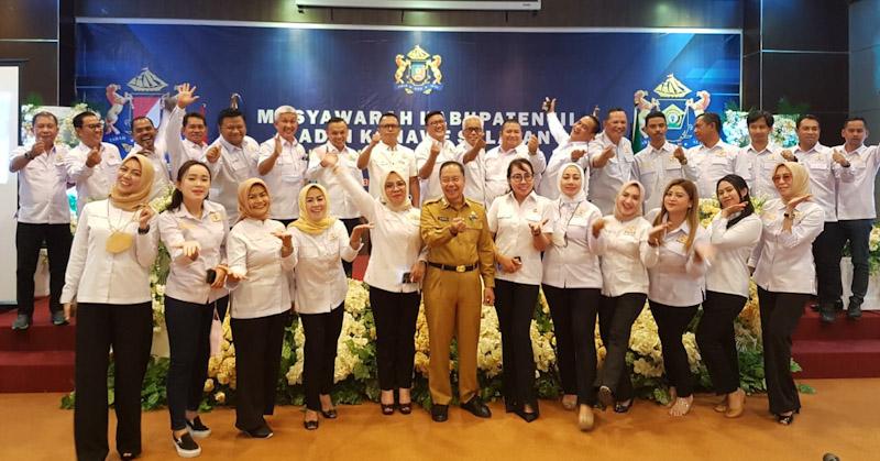 Kembali Nahkodai Kadin Konsel, Adi Jaya Putra  Fokus Pada Pengembangan UMKM