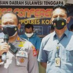 Kapolres Konawe bersama kasat reskrim