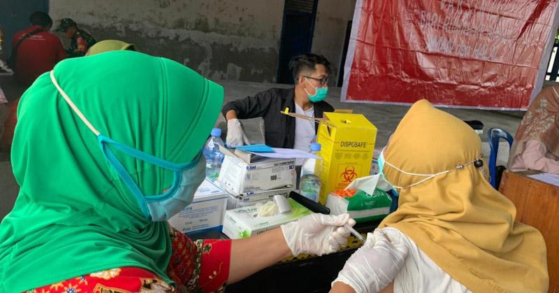 BIN Sultra Gunakan Katinting Untuk Vaksinasi Warga di Daerah Terpencil