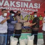 Genjot Capaian Vaksinasi, Pemerintah Konawe Bagikan Sembako ke Masyarakat