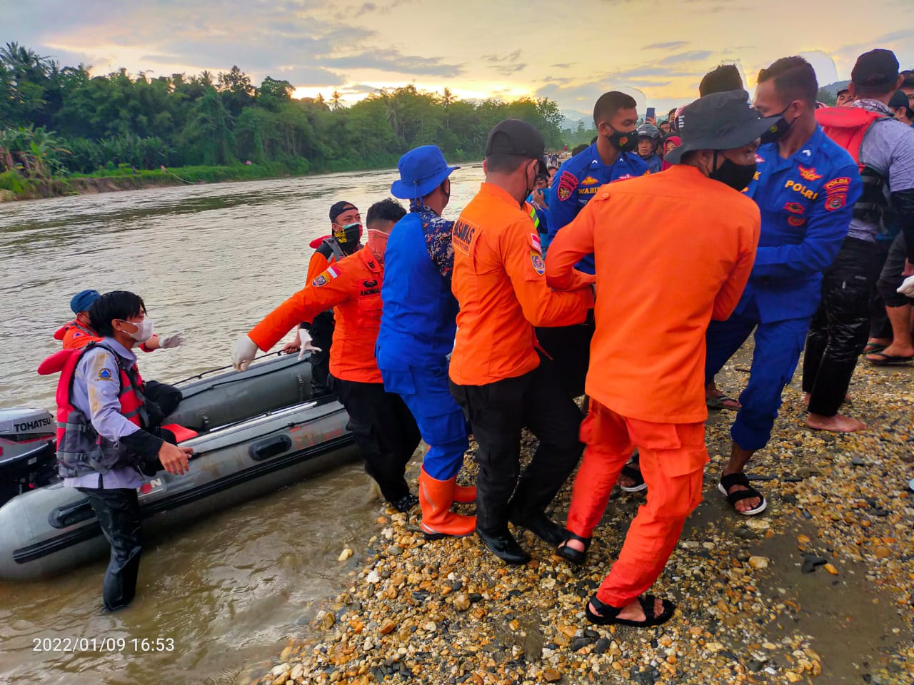 3 Hari Pencarian, Jasad Pemuda Di Konawe Yang Tenggelam Akhirnya Ditemukan