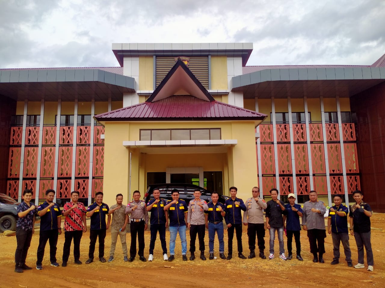 Polres Dan PWI Konut Bangun Sinergitas Sukseskan HPN 2022 di Kendari