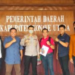 Polres Dan PWI Konut Bangun Sinergitas Sukseskan HPN 2022 di Kendari