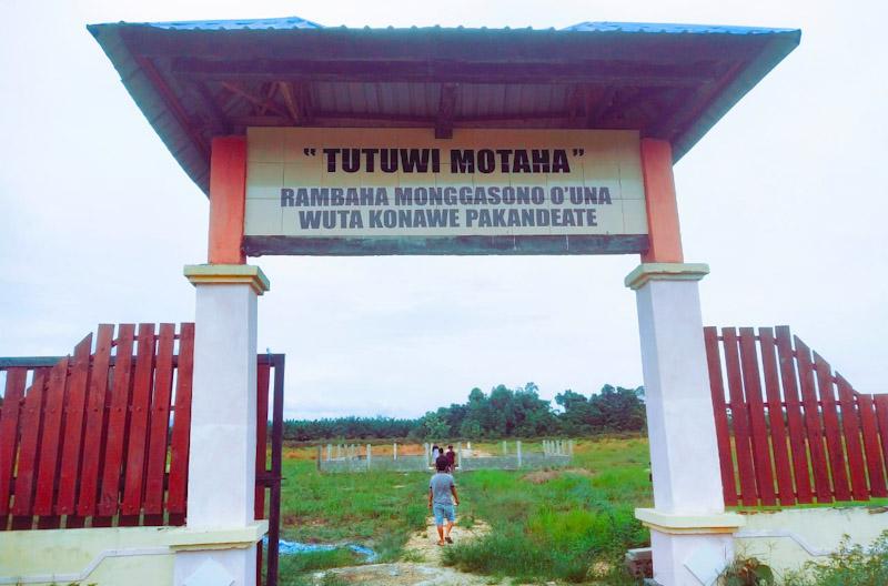 Lahan Cagar Budaya Makam Tutuwi Motaha di Anggaberi Diduga Diserobot OTK