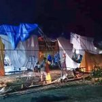 Angin Kencang Robohkan Tenda Pesta di Konawe, Kerugian Hingga Rp 5 Juta