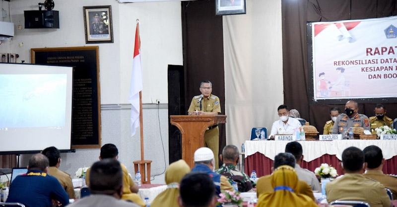 Wali Kota Kendari Tegaskan Tidak Boleh Ada Pemaksaan Saat Vaksinasi