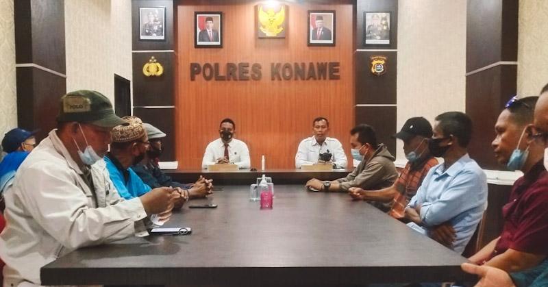 Polemik Sengketa Tanah Dawi Dawi dan Bungguosu, Polres Konawe Pastikan Netral