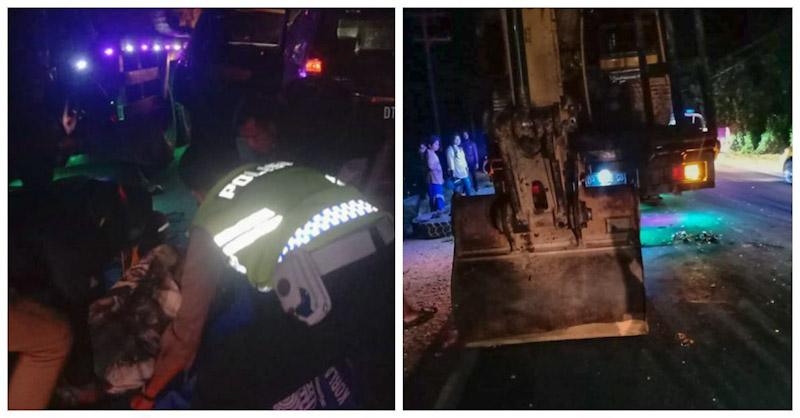 Niat Membeli Hadiah, Pemuda Asal Konawe Tewas Tabrak Mobil Tronton