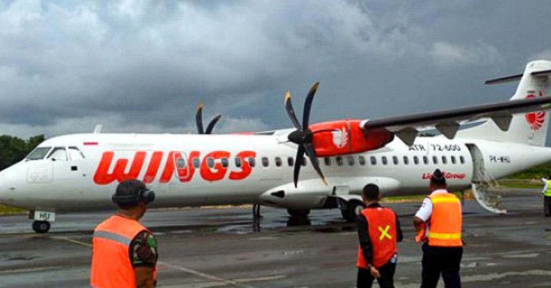 Cuaca Buruk, 2 Pesawat Wings Air Terpaksa Landing di Bandara Haluoleo