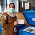 ASN Pemda Konut Antusias Ikuti Vaksinasi Booster Tahap 3