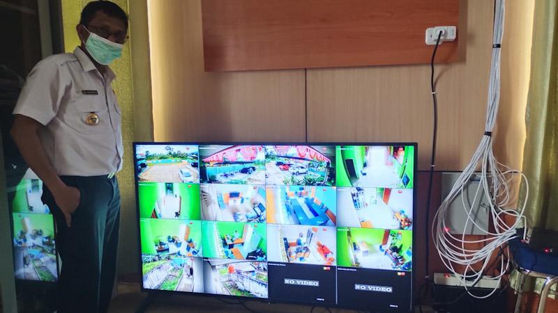 Dinas Perumahan Konut Dipasangi 14 Titik CCTV