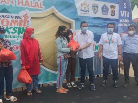 Kadin dan IMI Sultra Gelar Vaksinasi Berhadiah Motor