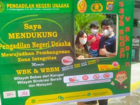 Rayakan HUT IKAHI, Pengadilan Negeri Konawe Gelar Vaksinasi dan Survey