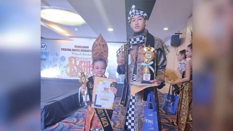 Karir Model Bersinar, Anak Desa Dari Konawe Utara Juara 1 Pemilihan Pesona Batik Nusantara