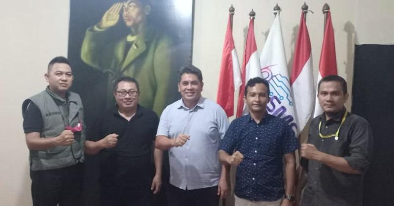 Sandi Nayoan dan SMSI Diskusi Terkait Hukum dan Kebhinnekaan Dalam Dunia Media