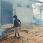 Antisipasi DBD, Rutan Unaaha Fogging Blok Hunian WBP