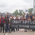 Tolak Pertambangan di Konkep, Aliansi Lembaga Unsultra Turun Jalan