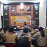 Saka Bhayangkara Jadi Pelopor Keselamatan dalam Berkendara di Konawe