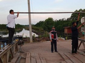 Jembatan Baylay Desa Tobimeita Dipasangin Portal, Kadisub Konut: Truk Tidak Bisa Melintas