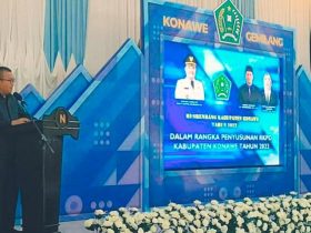 Ketua DPRD Konawe Titip Pengaspalan Jalan Tongauna - Abuki ke Kepala Bappeda Sultra