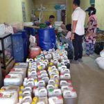 Polisi Temukan Minyak Goreng Curah 1,1 Ton di Salah Satu Kios di Unaaha