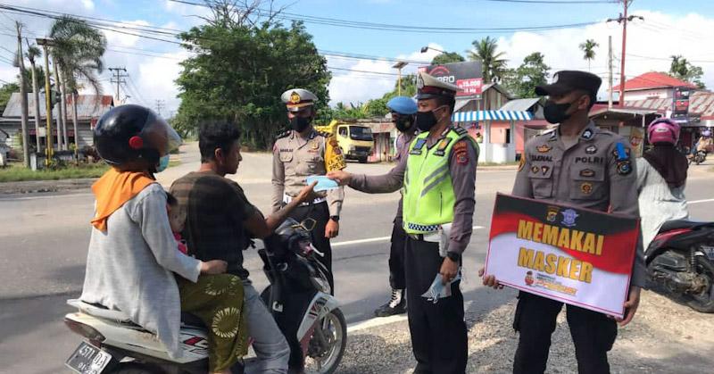 Pelanggar Prokes Dominasi Operasi Keselamatan Anoa 2022 di Konawe