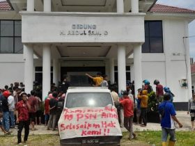 Warga Lingkar PSN Konawe Demo PT WIKA, Diduga Pecat Karyawan Sepihak