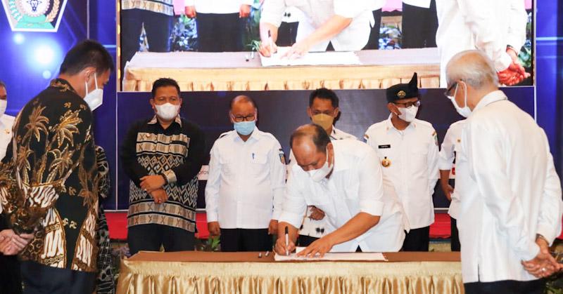 Bupati Konut Rakor Bersama KPK, APBD Diperketat Sebagai Daerah Peraih WTP 4 Kali Berturut-turut