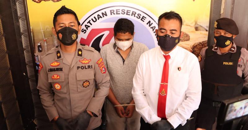 Polresta Kendari Menangkap Seorang Mahasiswa Pengedar Sabu