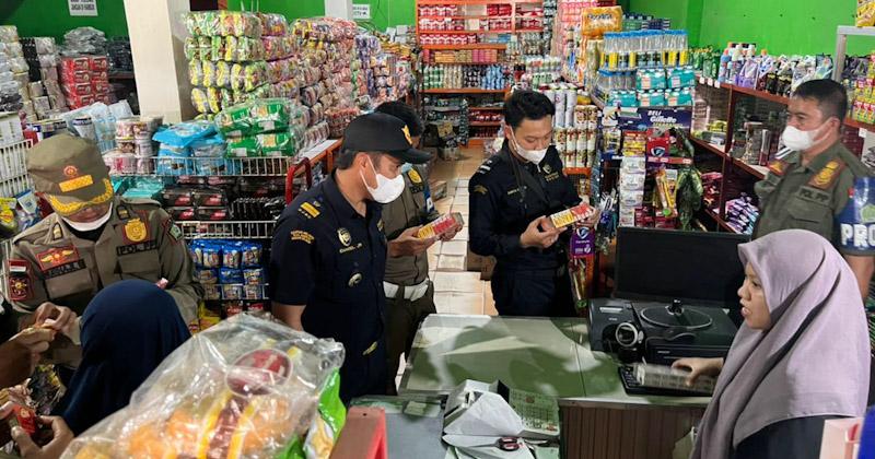 Kantor Bea Cukai Kendari Sita Ribuan Rokok Ilegal di Konawe