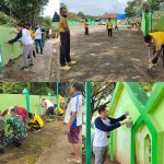 Polres Konut, TNI Kodim 1417/ Kendari Bersama PWI Gelar Bakti Sosial Dirumah Ibadah