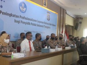 Tingkatkan Profesionalisme, Penyidik Sultra Dilatih Layanan Bahasa dan Hukum
