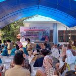 Peringati HKG ke 50, PKK Konawe Gelar Vaksinasi Massal dan Bagi Sembako