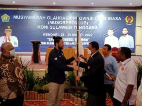 Jadi Ketua KONI Sultra, Alvian Taufan Putra Harap Sinergi Semua Pihak