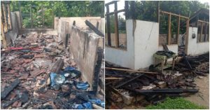 Tersambar Petir, 1 Rumah Permanen di Konawe Ludes Terbakar
