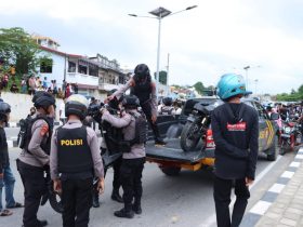 Cegah Balapan Liar, Polresta Kendari Razia Puluhan Motor di Hari Pertama Ramadhan