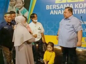 IMI Sultra Berbagi ke Anak Yatim dan Santuni Keluarga Almarhum Kuntet