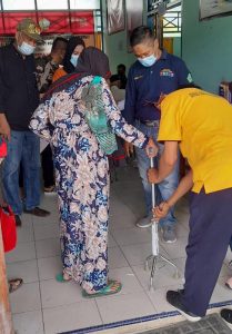 Penyandang Disabiltas di Konawe Dapat Bantuan Atensi dari Kemensos