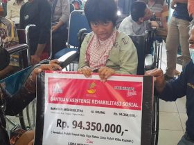 Penyandang Disabiltas di Konawe Dapat Bantuan Atensi dari Kemensos