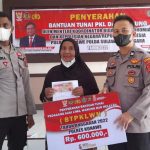 Penyaluran Bantuan PKL dan Nelayan, Kapolres Konawe : Tidak Ada Potongan