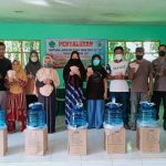 Pemdes Kumapo Serahkan 85 Unit Bahan Pencegahan Covid 19